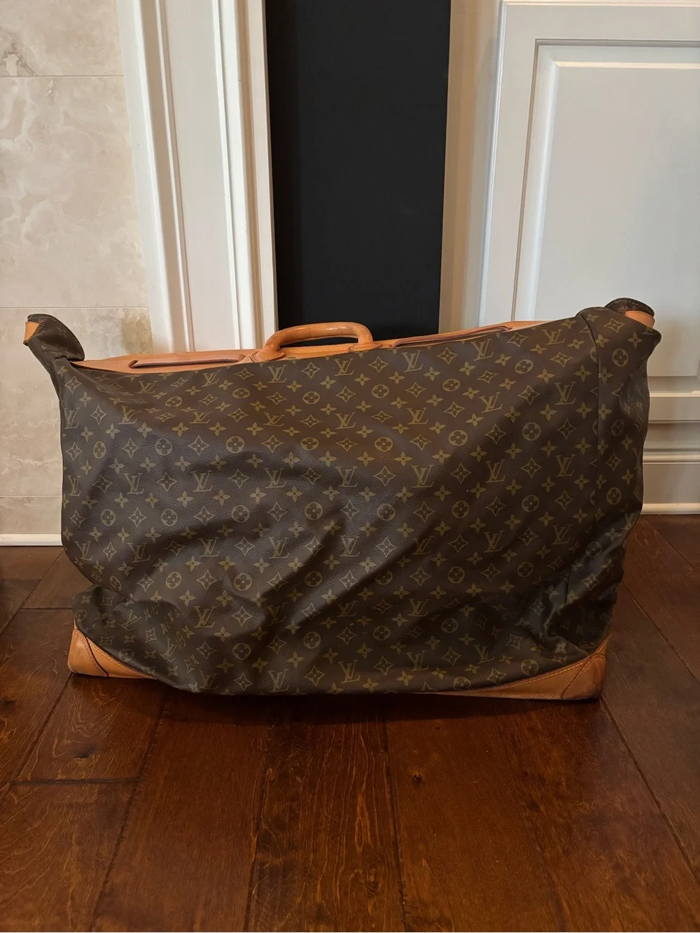 Authentic Louis Vuitton Monogram Canvas Steamer 65 Travel Bag